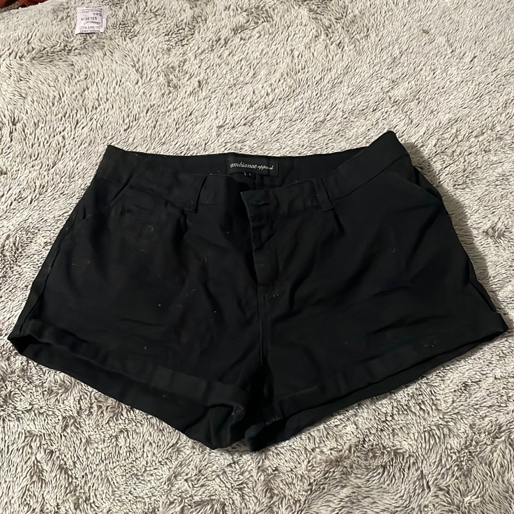 Black shorts